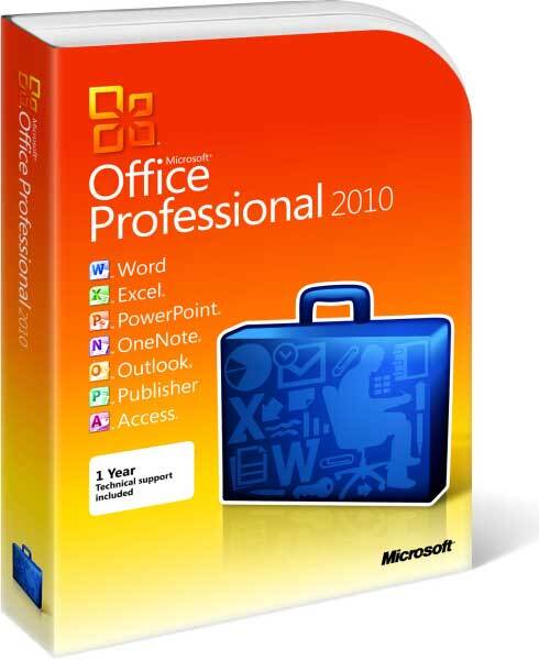 Microsoft Office Professional Plus 2010