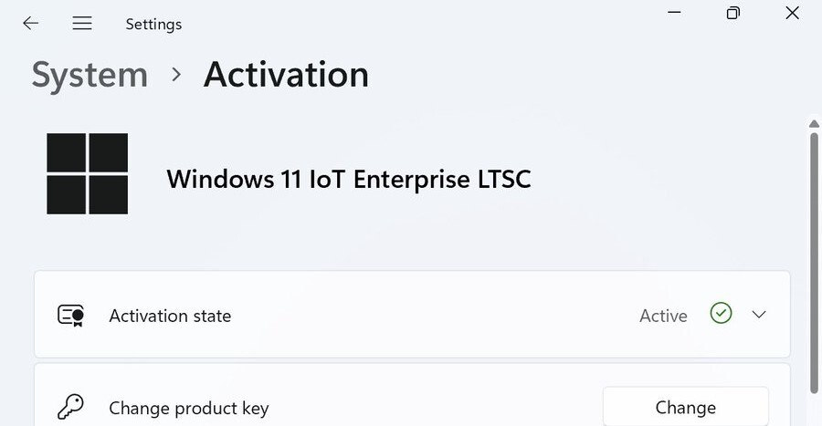 Windows 11 IoT Enterprise LTSC 2024