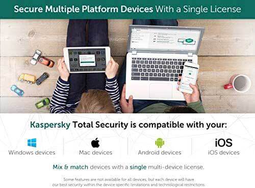 Kaspersky Total Security 2019 3 Devices 1 Year PC/Mac/Android