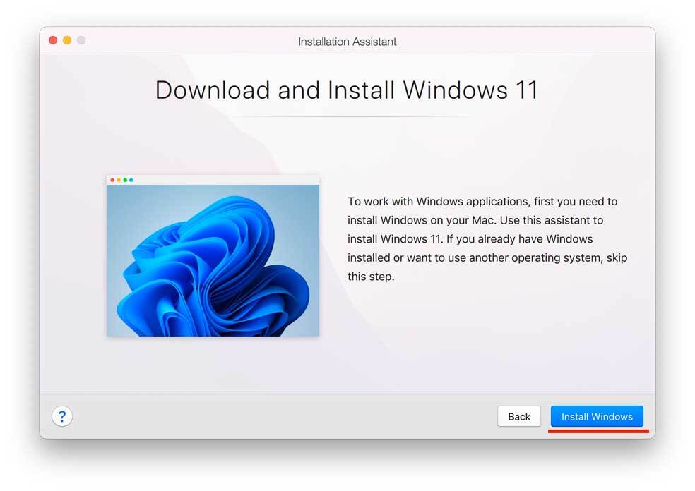 Setting up Windows 11 on Mac